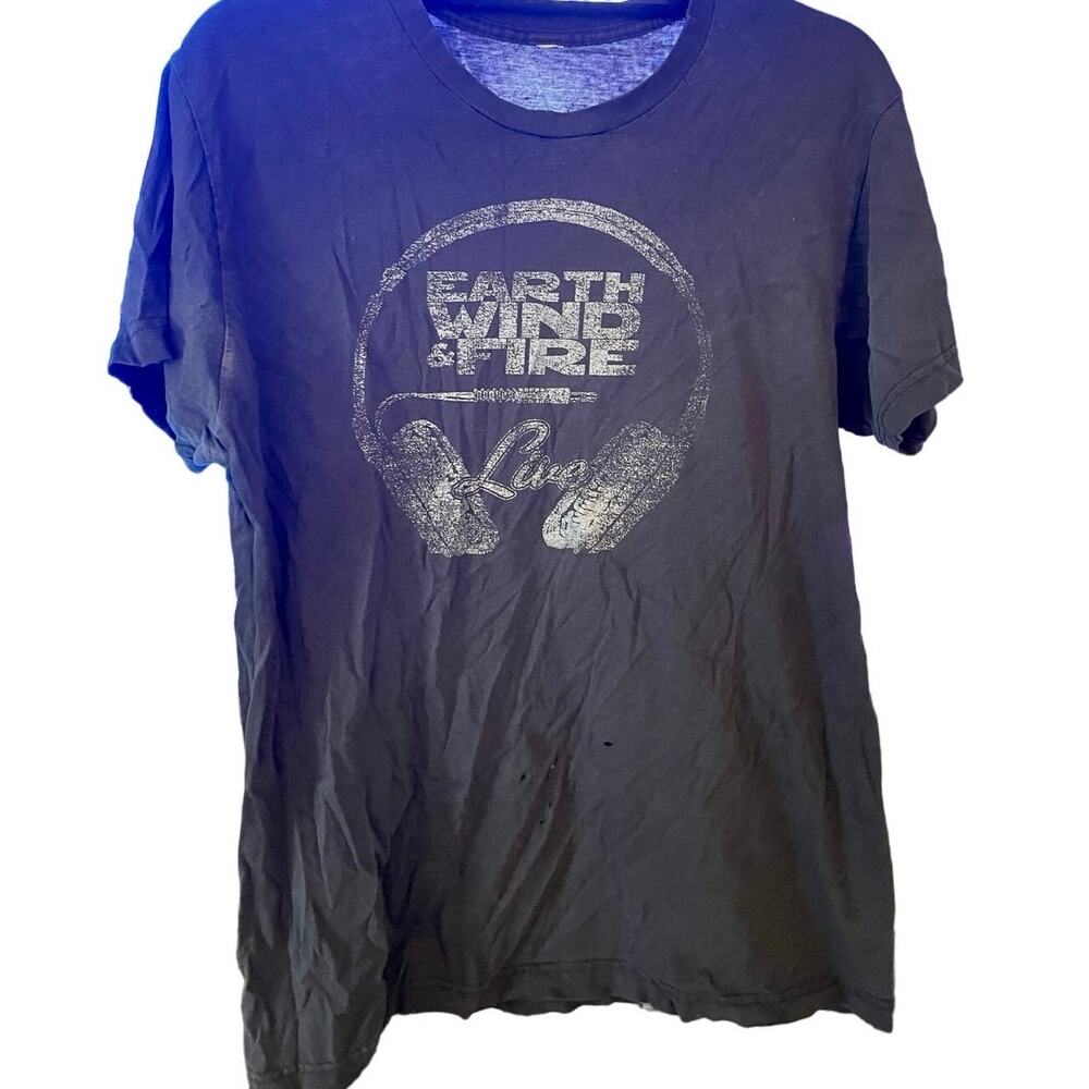 Earth, Wind, and Fire Live 2010 World Tour Double Sided Shirt Adult Medium
